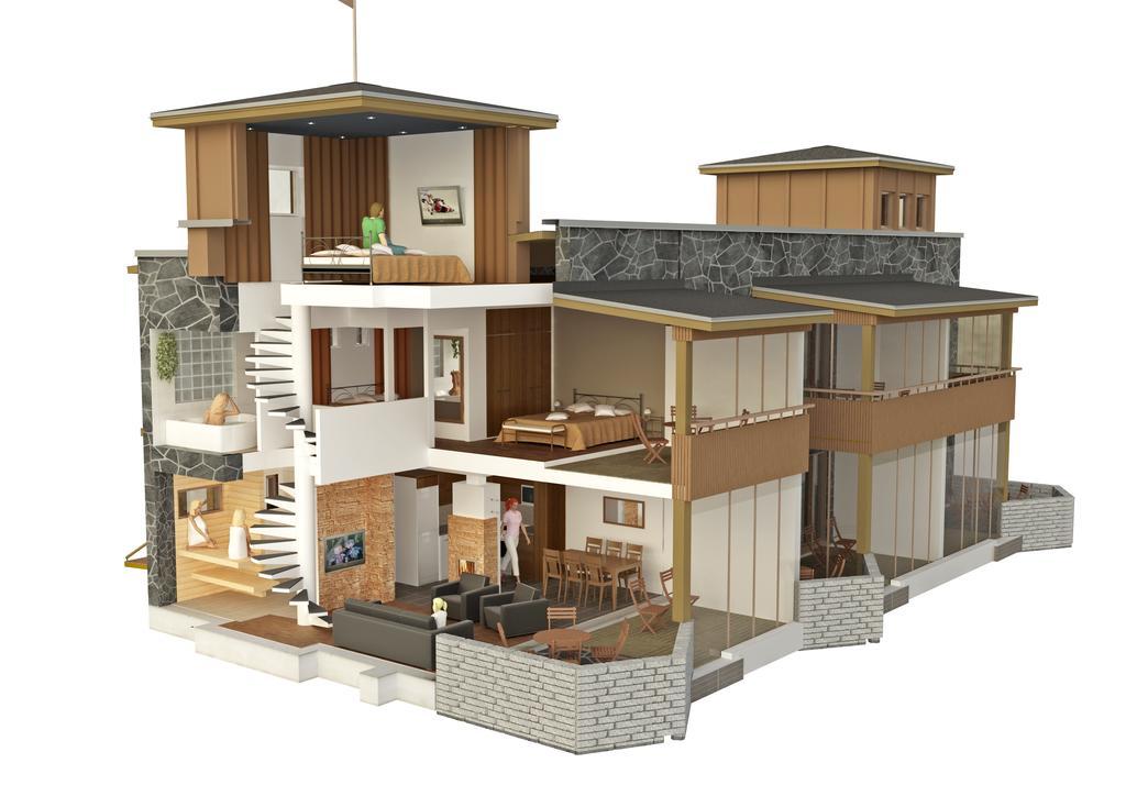 Apartament Vuokatin Aateli Castle Vuokatti Zewnętrze zdjęcie
